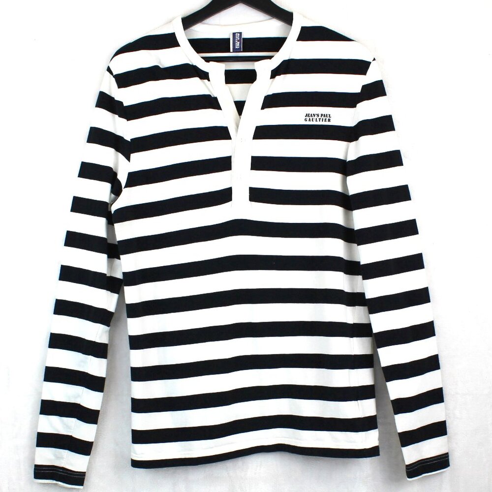 Jean Paul Gaultier Striped Long Sleeve Shirt Womens (L)